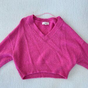 L'Space Hot Pink Icon Pullover